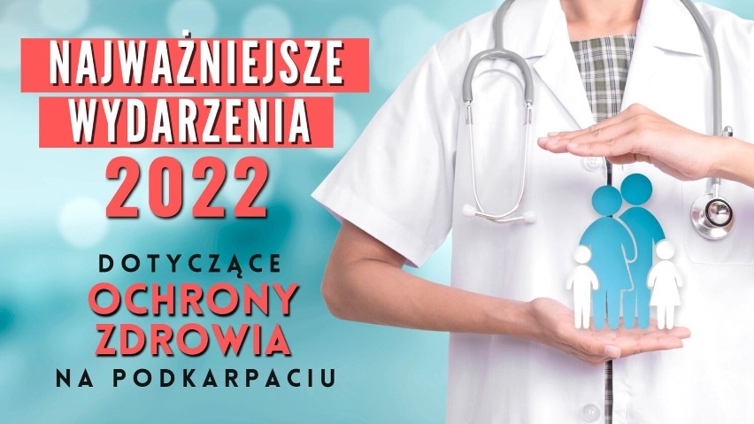 Najważniejsze wydarzenia 2022 dotyczące ochrony zdrowia na Podkarpaciu [PRZEGLĄD]