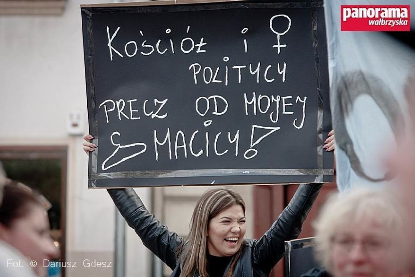 Czarny Protest w Wałbrzychu  [ZDJĘCIA]