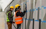 Najdłuższy w Bydgoszczy mural na Kujawskiej nabiera barw i kształtów [zdjęcia] 