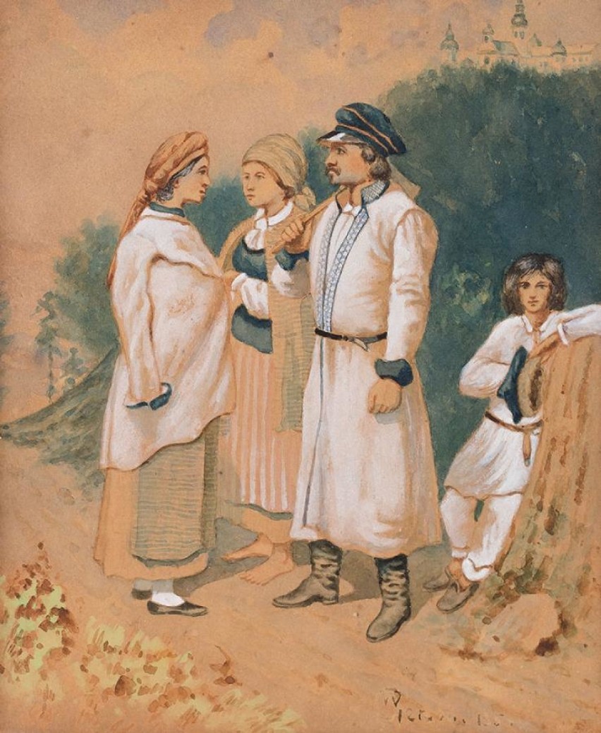 Wojciech Gerson

Wieśniacy z okolic Sandomierza, 1854 r.
