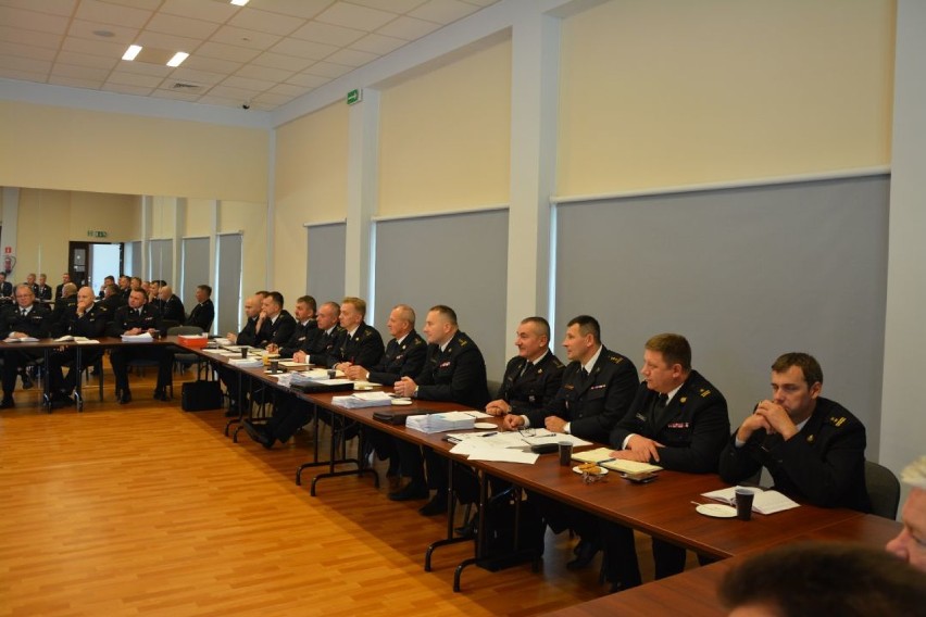 Wojewódzka narada kadry kierowniczej straży pożarnej w Dojo Stara Wieś koło Przedborza