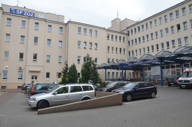 Obszar covidowy działać będzie na 4 piętrze budynku głównego szpitala w Szamotułach