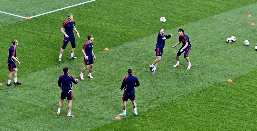 Euro 2012: Rosja trenowała na Stadionie Miejskim (ZDJĘCIA)