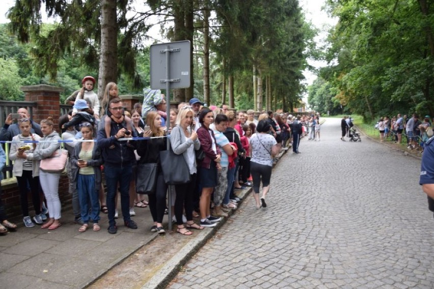 Sztutowo. Książę William i księżna Kate zwiedzili Muzeum...