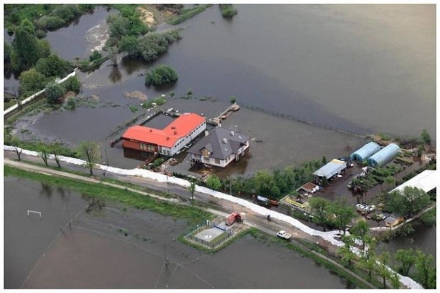 Tak wyglądała powódź w Toruniu w 2010 roku.