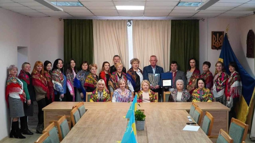 Wójt Jacek Rogoziński z wizytą na Ukrainie