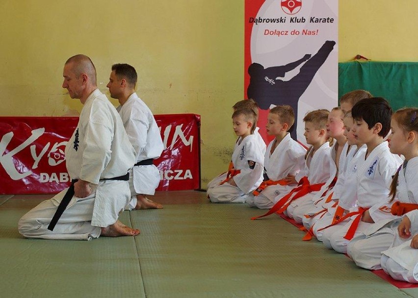Seminarium karate w SP nr 4 w Będzinie