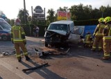 Wypadek w Szałem pod Kaliszem. Cztery osoby trafiły do szpitala. ZDJĘCIA