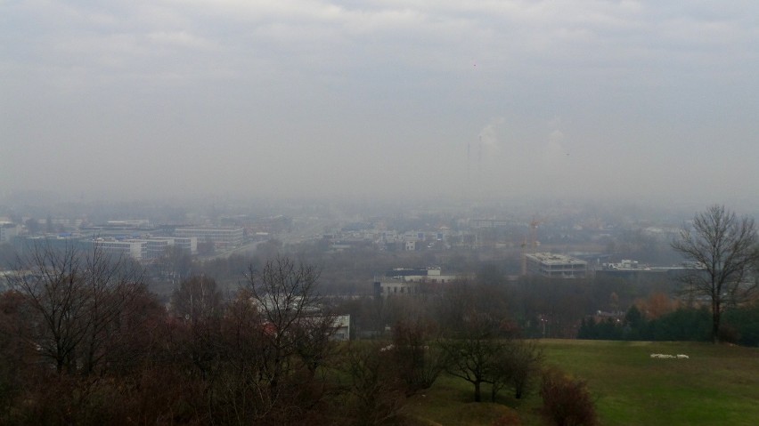 Smog zawisł nad Krakowem