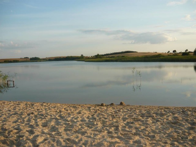 Jezioro w Tymawie.