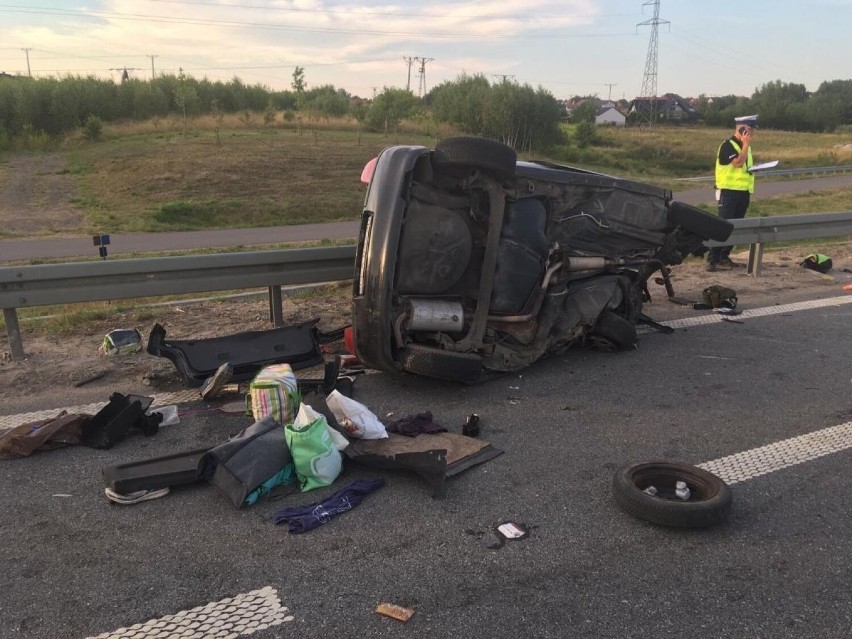 Tragiczny wypadek na obwodnicy Kościerzyny (13.08.2022)....