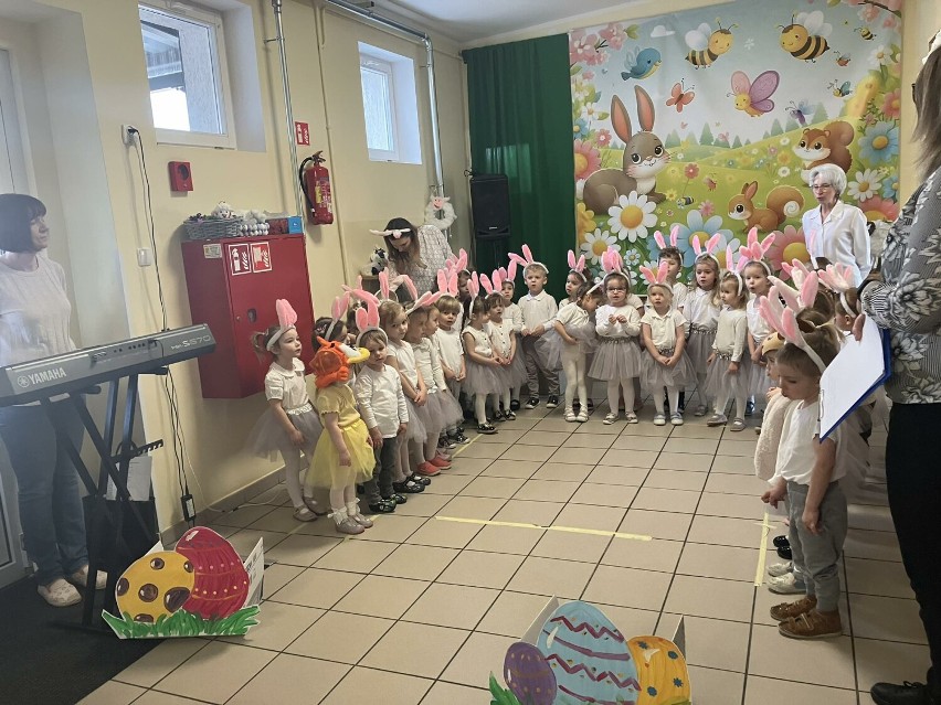 Wielkanocny zajączek w przedszkolu "Bajka" w Obornikach [ZDJĘCIA]