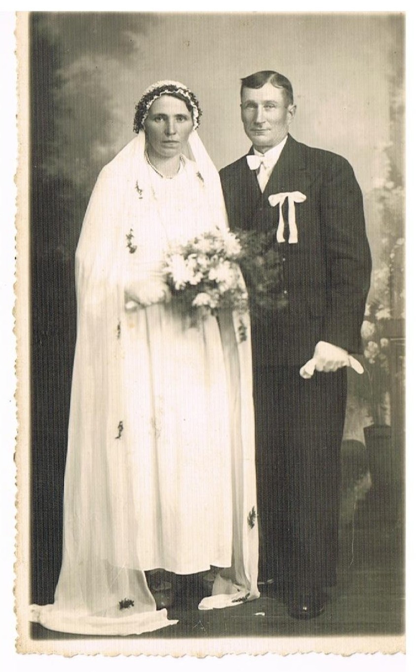 Stanisław Torz z żoną Marią, 25.09.1937