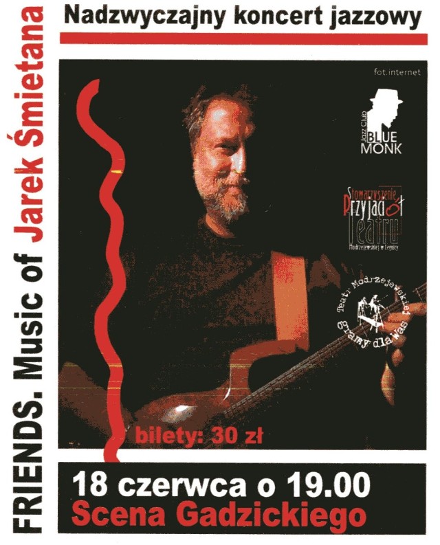 Jarek Śmietana – koncert jazzowy ku czci muzyka w Teatrze Modrzejewskiej