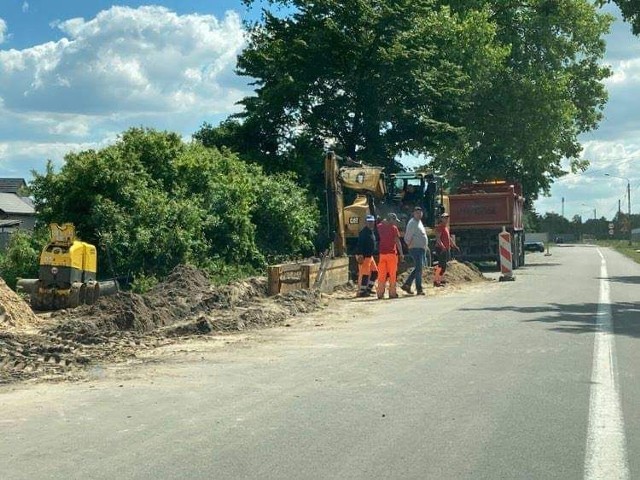 Gmina Koźminek. Trwają roboty budowlane w Osuchowie