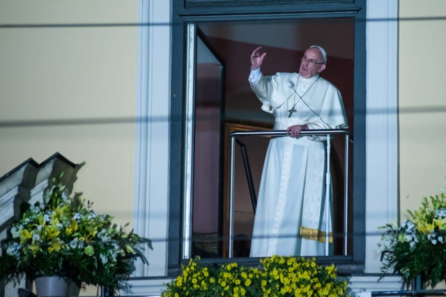 Papież Franciszek w Krakowie 27.07.2016 r.