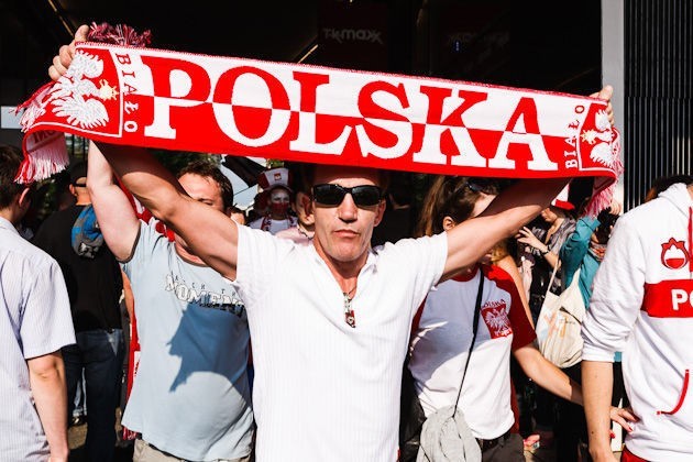 Pierwszy dzień Euro 2012 w Warszawie