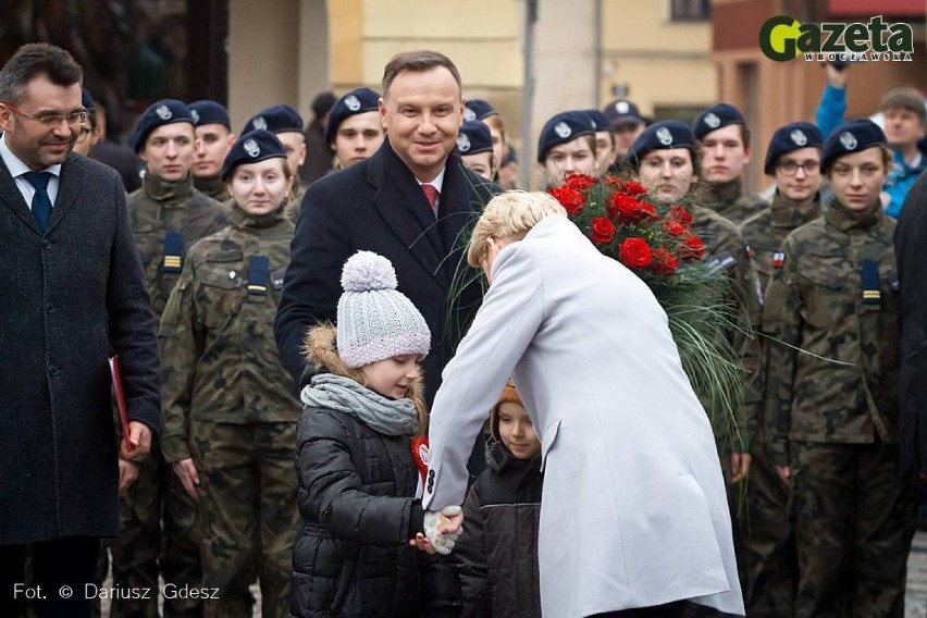 Prezydent RP Andrzej Duda w Kamiennej Górze