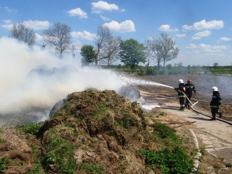 W działaniach pomocny okazał się sprzęt rolniczy, z...