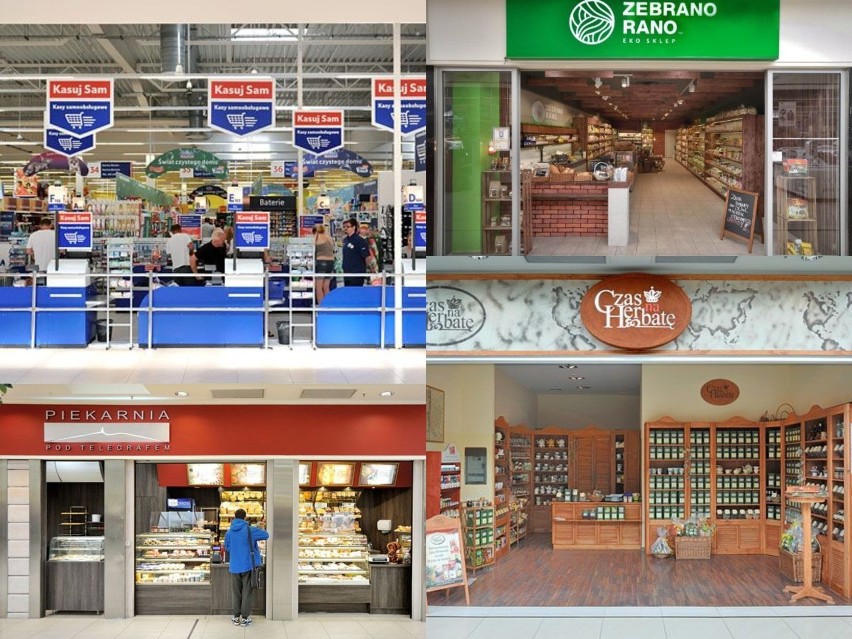 Otwarte sklepy z artykułami spożywczymi: Tesco Extra,...