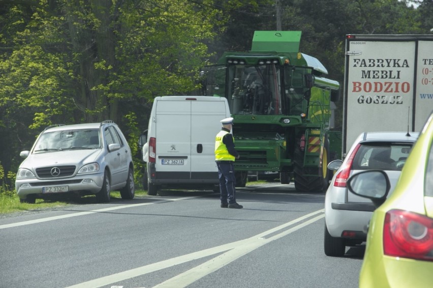  Kolizja na krajowej jedenastce. Utrudnienia w ruchu