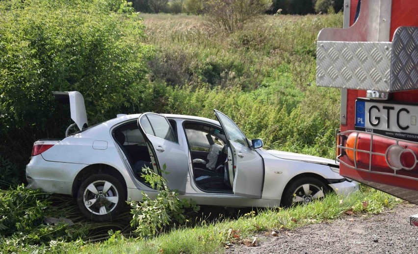 Wypadek na DK91 pomiędzy Tczewem a Zajączkowem Tczewskim. Zderzyły się dwa samochody 04.09.2019 [zdjęcia]