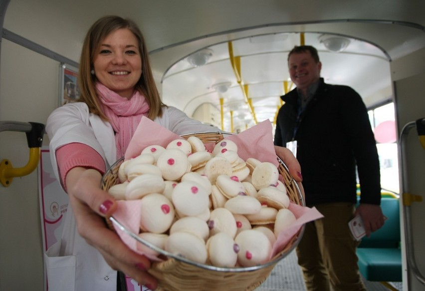 Akcja profilaktyki w gdańskich tramwajach: Nie bądź gapa, skasuj raka!