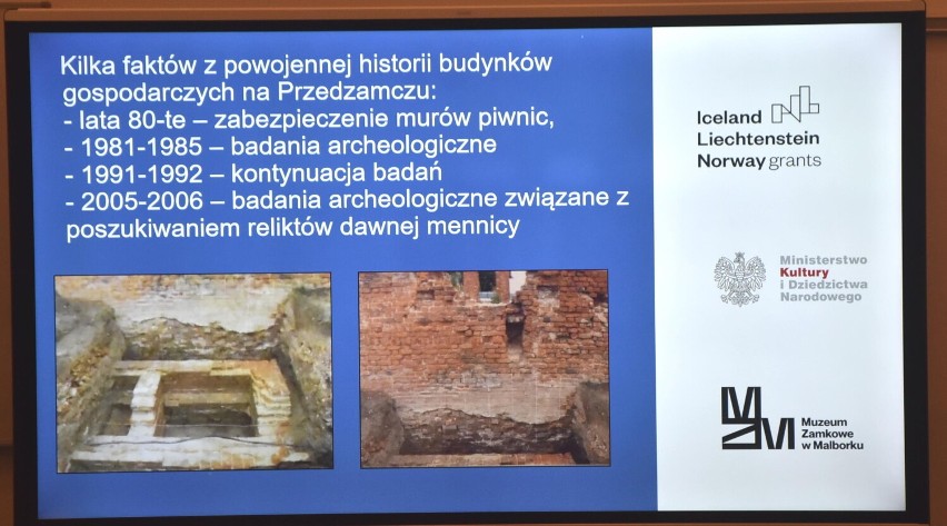 Malbork. Trwa odbudowa Przedzamcza. W średniowiecznych reliktach powstaną nowe budynki