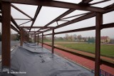 W Stargardzie trwa remont obiektów przy Lekkoatletycznym Stadionie Miejskim na Sportowej [zdjęcia]