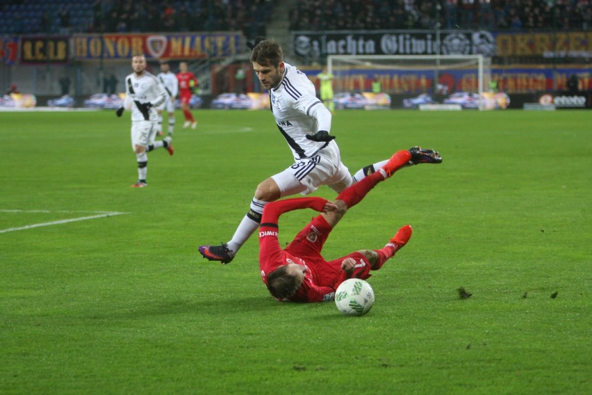 Piast Gliwice - Legia Warszawa 1:5. Legioniści zdemolowali...