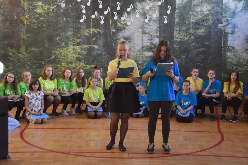 Koncert szkolny 2019 w Szkole Podstawowej nr 1 w Żninie [zdjęcia, wideo]