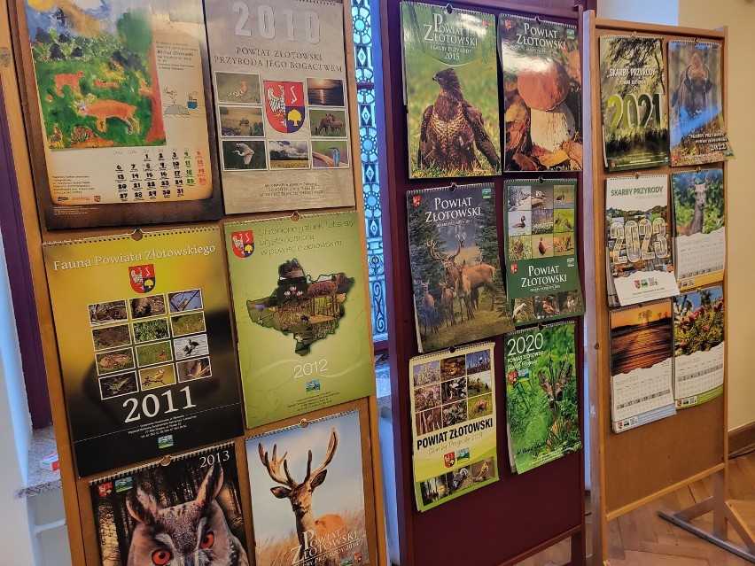 Starostwo Powiatowe w Złotowie zaprezentowało 15. kalendarz „Powiat Złotowski Skarby Przyrody”. Autorzy zdjęć nagrodzedni