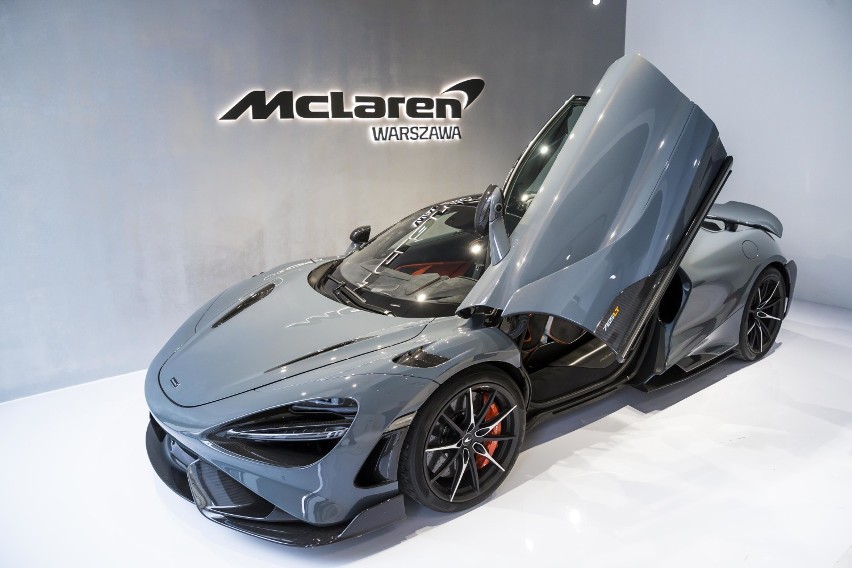 Mieszkaniec Warszawy kupił supersamochód za 1,8 mln zł. Stoi w McLaren w Europejski Boutiques. To limitowa wersja