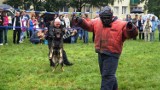 Spotkanie sąsiedzkie na Os. Leśnym w Bydgoszczy. Psy służbowe pokazały, co potrafią! [zdjęcia,wideo]