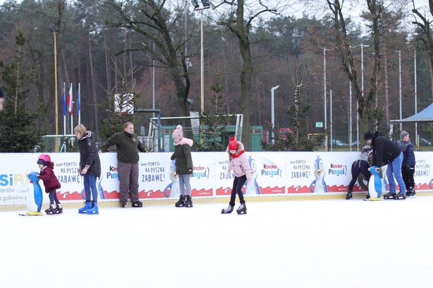 Lodowisko na stadionie w Goleniowie [DUŻO ZDJĘĆ]