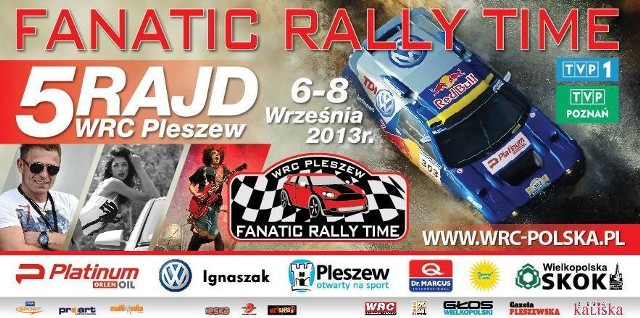 Weekend 6-8 września będzie świętem motosportu w Pleszewie. Startuje 5. Rajd WRC Pleszew.