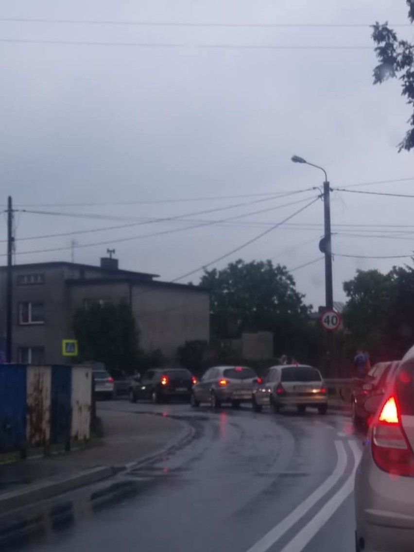 Wypadek na ulicy Mariackiej w Radlinie