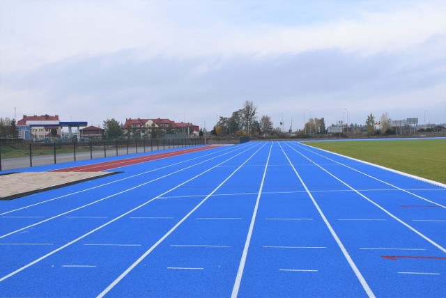 Stadion lekkoatletyczny w Człuchowie już gotowy