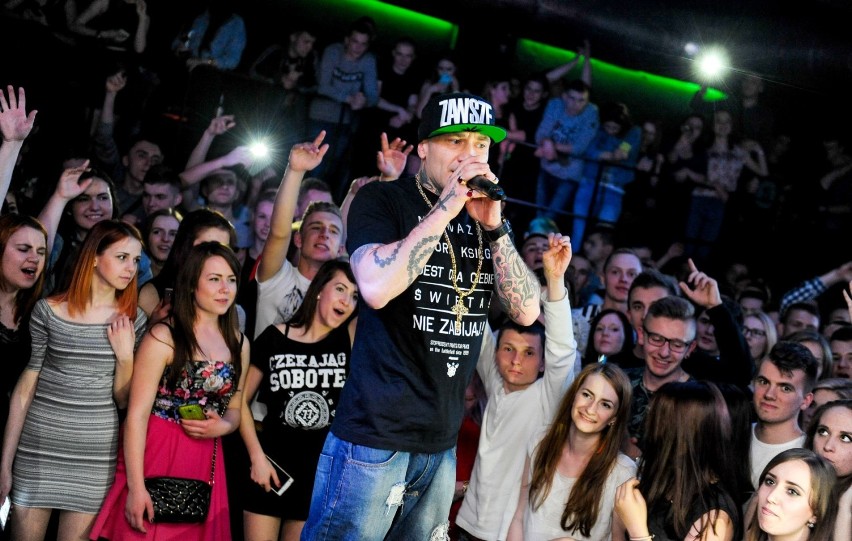 W piątek w klubie Neo w Przemyślu, odbył się koncert rapera...