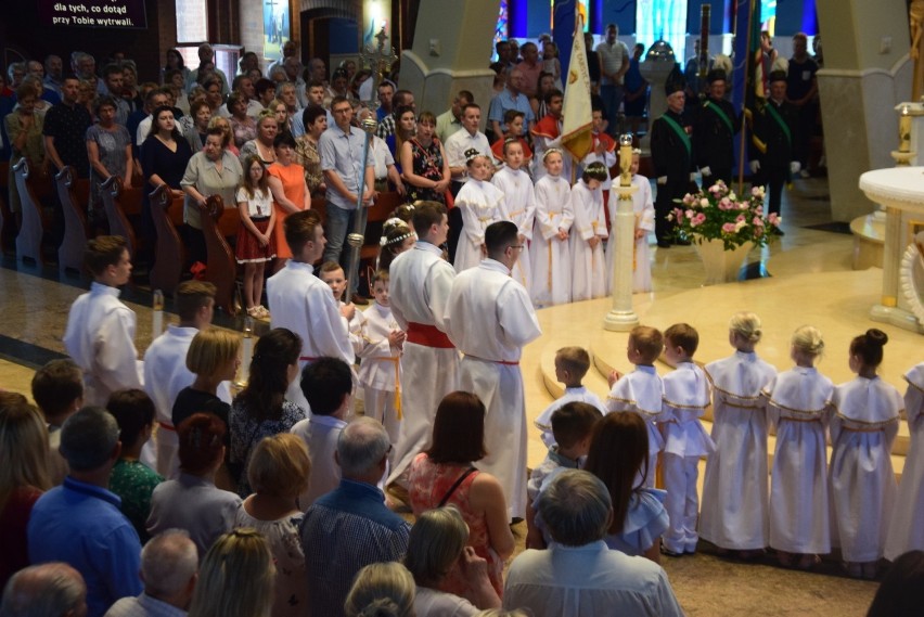 Boże Ciało 2019 w parafii bł. Karoliny w Tychach