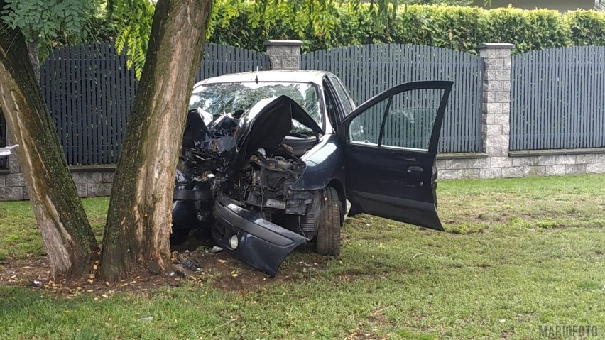 Wypadek przy ul. Krętej w Opolu