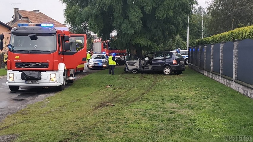 Wypadek przy ul. Krętej w Opolu