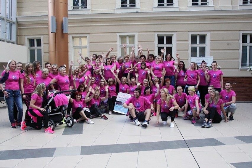 Maraton Różowej Zumby w Legnicy.