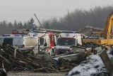 Katastrofa budowlana w Wałbrzychu (ZDJĘCIA)