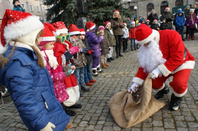 Konin. Święty Mikołaj na Rynku