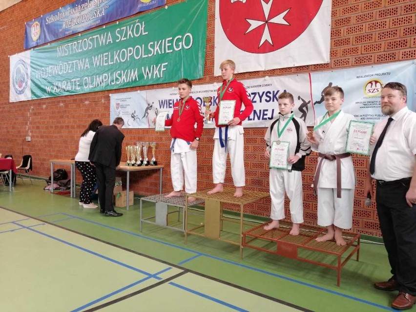 Sukces uczniów obornickich szkół w karate olimpijskim