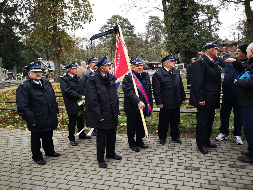 Pogrzeb Edwarda Jakuba Burskiego - honorowego członka OSP w...