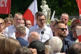 Porozmawiajmy o Polsce. Spotkanie premiera Mateusza Morawieckiego z mieszkańcami regionu w Henrykowie (ZDJĘCIA)
