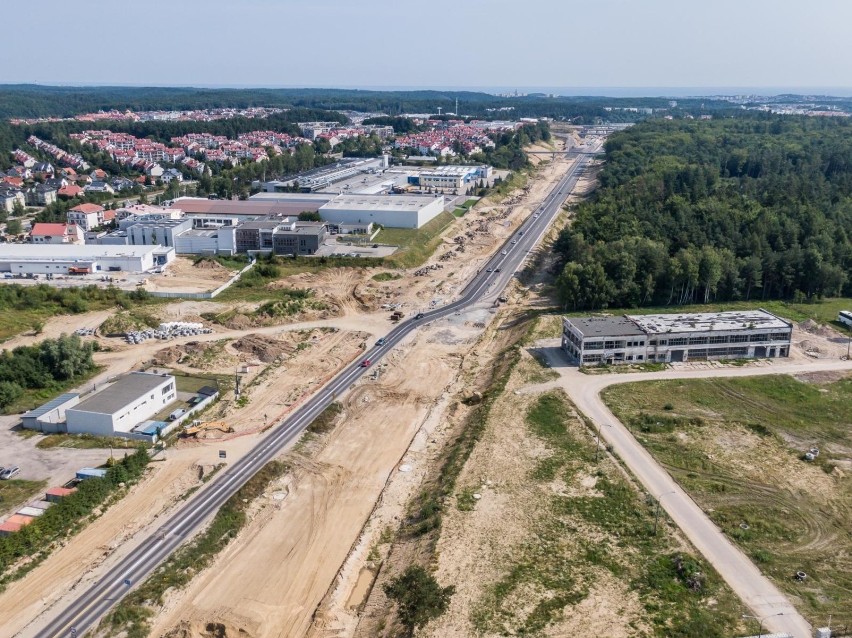 Budowa węzła Wielki Kack Trasy Kaszubskiej w Gdyni jest już...