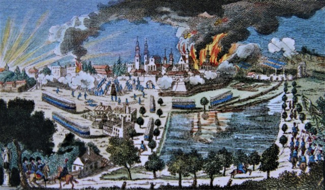 1809 rok. Oblężenie Zamościa przez wojska Księstwa Warszawskiego